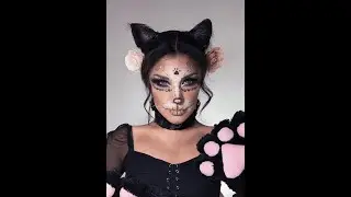 💀Catrina Gata! 🐱 tutorial de maquillaje| auroramakeup