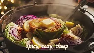 Viral Fibermaxxing Cabbage Boil 🥬 Spicy Winter Comfort Food Trend