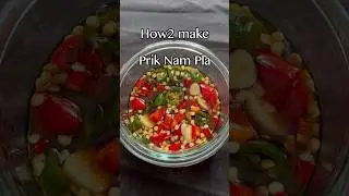 How2 make Prik Nam Pla #shorts #priknampla #thaifood