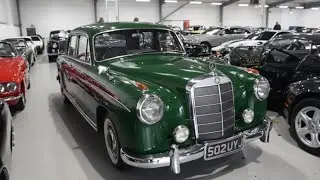  Forgotten Mercedes That Changed Luxury Forever | 1957 Mercedes-Benz W180 220S Ponton  