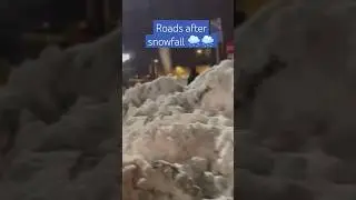 Place where temperature goes to -40&deg;C. Chk Desc. #shorts #heavysnowfall