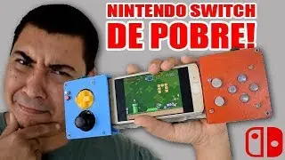 transformei meu Smartphone num Nintendo Switch! #gambiarrasextremas!