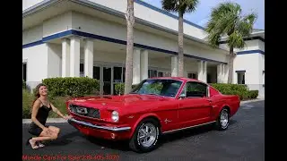 66 Fastback Mustang SOLD   www.musclecarsforsale.com 239-405-1970 Tom