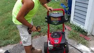 Troy bolt 2800  no choke no prime  power washer  won't start fix