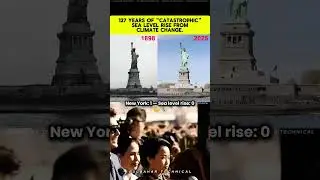 Statue of Liberty: Sea Level Rise Myth DEBUNKED! | 1898 vs. 2025: Lady Liberty & The Ocean