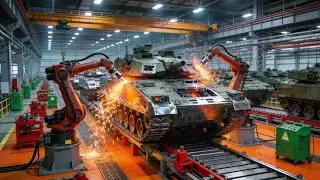 Inside the M3 Bradley Factory: Building the World's Most Battle-Ready Combat Weapon &mdash; Full Process