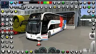 BUS SIMULATOR INDONESIA 🏔️😍 UP To BIHAR Trip!!#1