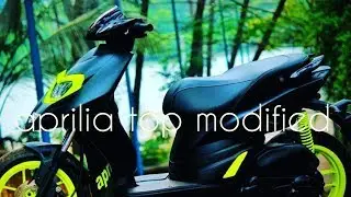 aprilia sr top modified