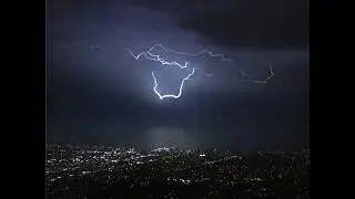 Los Angeles (2019) - Amazing Lightning storm