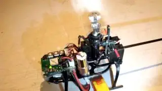 Using an LED Flashlight as a Strobe to Diagnose Vibration issues in Heli
