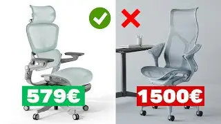 Chaise ergonomique 579€ Hinomi H1 pro vs 1500€ Herman Miller Cosm