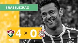 Gol de FRED no Maracan&atilde;! Fluminense faz 4 x 0 no Corinthians