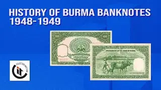 History of Burma Banknotes  1948-1949 HD