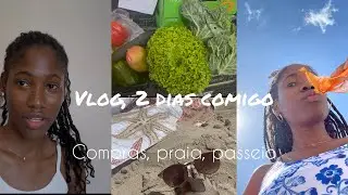 Estou de volta!! Mini Vlog, dois dias comigo, Lisboa, praia, passeio 🇵🇹