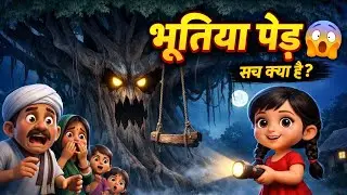 भूतिया पेड़|भूत का सच|Hunted Tree|The Truth Behind the Scary Tree|Bhutiya Ped Story for Kids