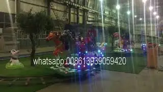 amusement rides new design horse racing track train for sale