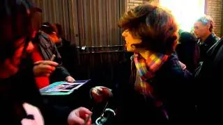 Sally Hawkins Gloden Globe winner signing autographs in person in NYC