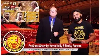 G1 CLIMAX 28 Night14 (August 04) - NJPW World's Pre Game Show