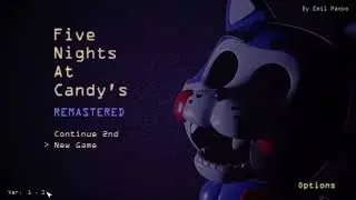 FIVE NIGHTS AT CANDY'S 1 REMASTERED || FNaC 1 Night 2 No Commentary No Deaths