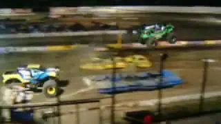 Monster Jam 2003 Lebanon Valley Speedway Wolverine Vs Grave Digger