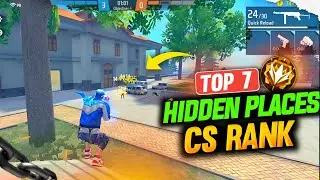 TOP 7 CS RANK HIDDEN PLACES IN BERMUDA MAP || CS RANK PUSH TIPS AND TRICKS || SECRET PLACES CS RANK