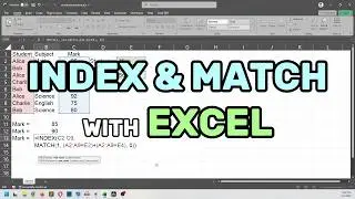 INDEX + MATCH Explained (Better Than VLOOKUP!) | Single, Multiple, AND & OR Logic in Excel