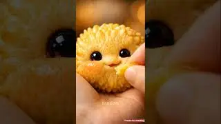 Eating a Jackfruit  Kawaii Baby Face 🤩#shorts #cute
