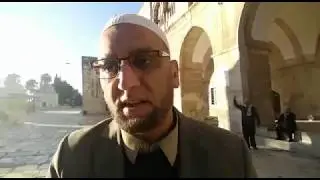 The grave of Molana Mohammed Ali Johar in Al Aqsa Masjid