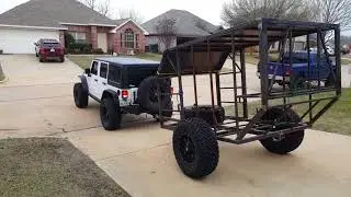Offroad JEEP trailer build pt. 1
