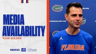 Florida Men's Basketball | Head Coach Todd Golden Media Availability
