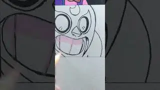 Day 13 - Drawing El Primo from Brawl Stars ⭐ | #short