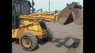 Экскаватор-погрузчик NEW HOLLAND NH85 1999г WWW.KMRENT.PL +48 663560322.AVI
