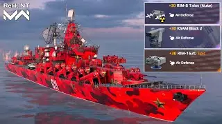 RF Varyag With best air defence combination - modern warships 