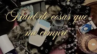 un pequeño haul + mi primera vez en camara ૮ ․ ․ ྀིა