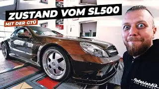 SL500 BREITBAU bei der GTÜ | Zustand nach der Prüfung | Eintragungen und Mängel