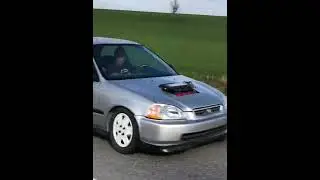 J35 swapped Ek civic first pull