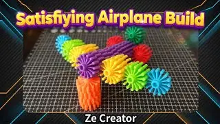 Satisfying Epic Airplane Build &ndash; Gear Building Blocks Series