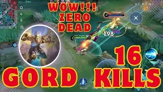 🔥 16 KILLS GORD DOMINATES the Match! | MLBB 2025