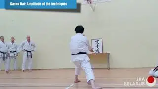 Amplitude in Shotokan - Kunio Kobayashi / Амплитуда движений в шотокан - Кунио Кобаяши / Kanku Dai