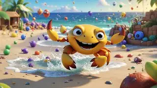 Three Colorful Crabs Snap and Spin + More Nursery Rhymes & Kids Songs