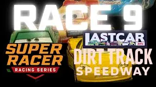 SRRS Race 9 of 10: Dirt Track Speedway w/Brock Beard (Disney Pixar Cars&ndash;Inspired Stop Motion Racing)