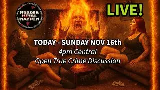 OPEN TRUE CRIME DISCUSSION LIVE with Pete Altieri