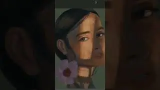Face digital painting | model painting 🔥🔥| photoshop drawing