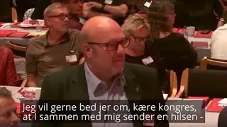 S-kongres og Mette Frederiksen sender varm hilsen til f&aelig;ngselsbetjentene