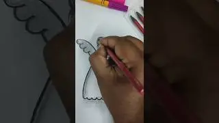 easy drawing pari for beginners