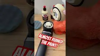 DA Polisher Mount Came Apart! #adamspolishes #polisher #paintcorrection #coating #obsessedgarage