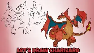 How to Draw Charizard from Pok&eacute;mon | Epic Cartoon Drawing Tutorial for All Ages 🔥🐉