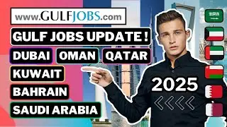 GULF JOBS UPDATE | JOBS IN GULF | 2025  | GCC | JOB VACANCY
