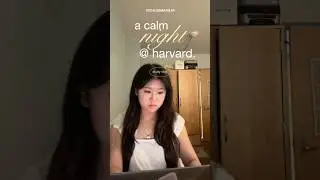 night in my life at harvard #studyvlog #productivity #dayinmylife #harvard #studymotivation