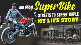 WELCOME HOME STREET TRIPLE 675 | MY STORY😯 | TELUGU MOTOVLOG | SABUSPEC | ASHIK SABU